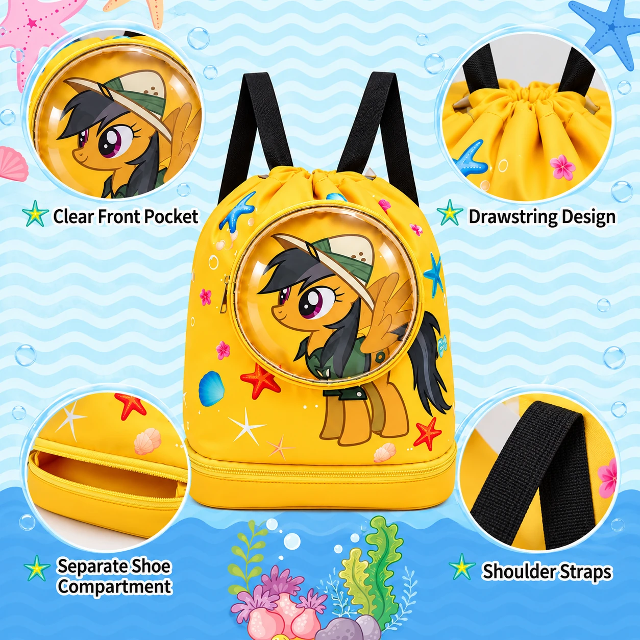 Kids’ Pony Adventure Swimming Bag gallery image